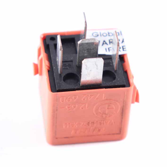 BMW E60 E81 E87 E90 E91 X3 E83 Relay Changer Make Contact Salmon Red Set 1742690