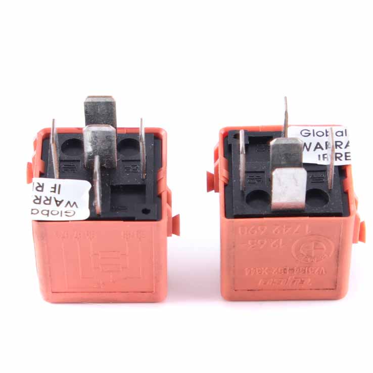 BMW E60 E81 E87 E90 E91 X3 E83 Relay Changer Make Contact Salmon Red Set 1742690