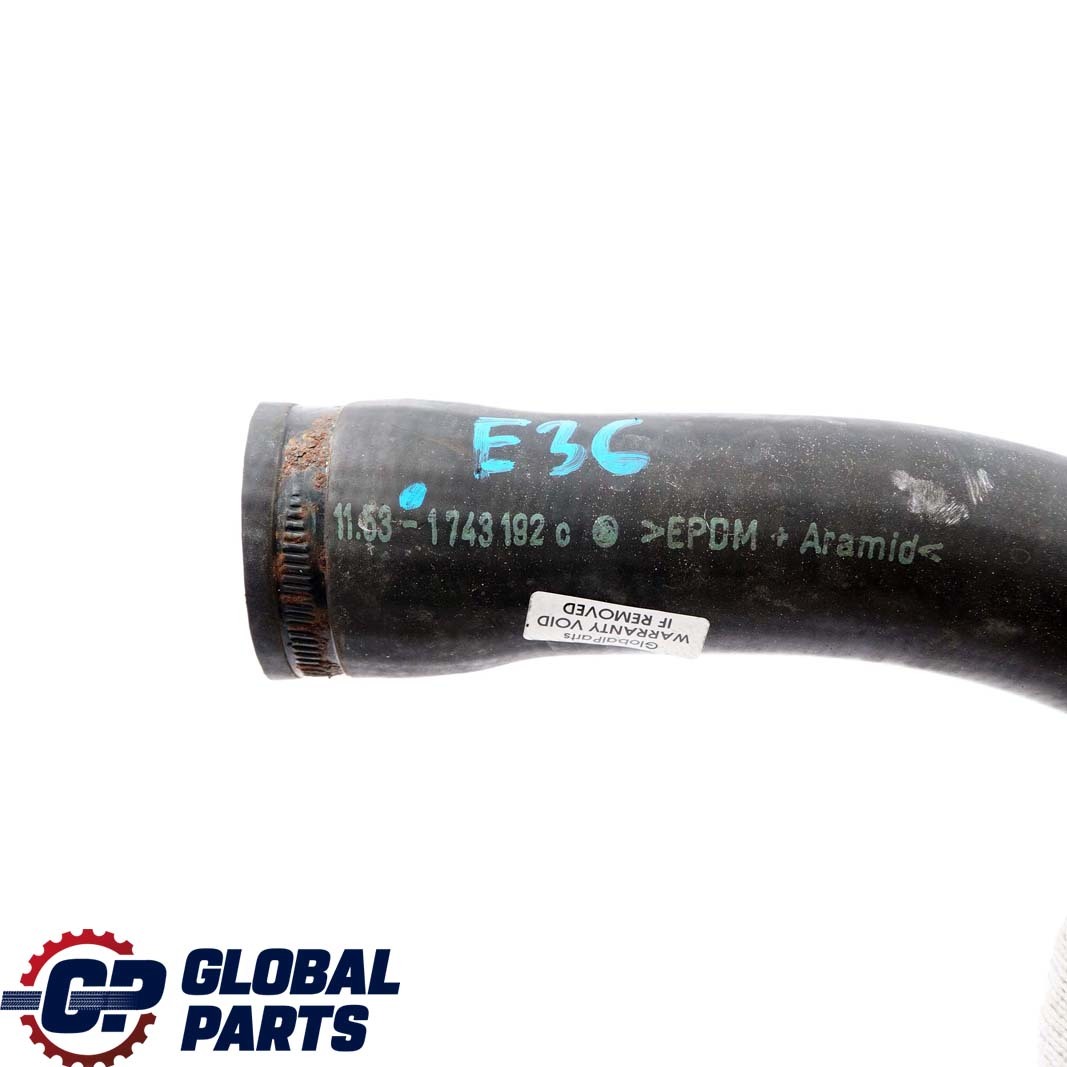 BMW 3 E36 M43 318i 320i Engine Coolant Radiator Water Hose Pipe Petrol 1743192