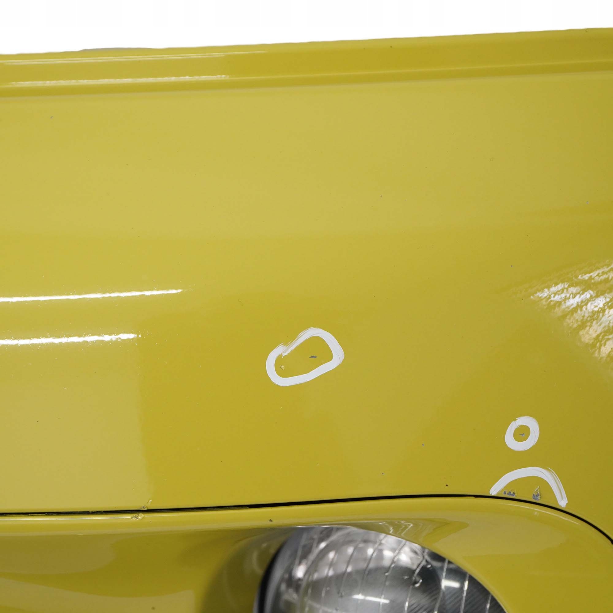 Mini Cooper S R55 R56 Complete Front Bumper Trim Panel Interchange Yellow - A95