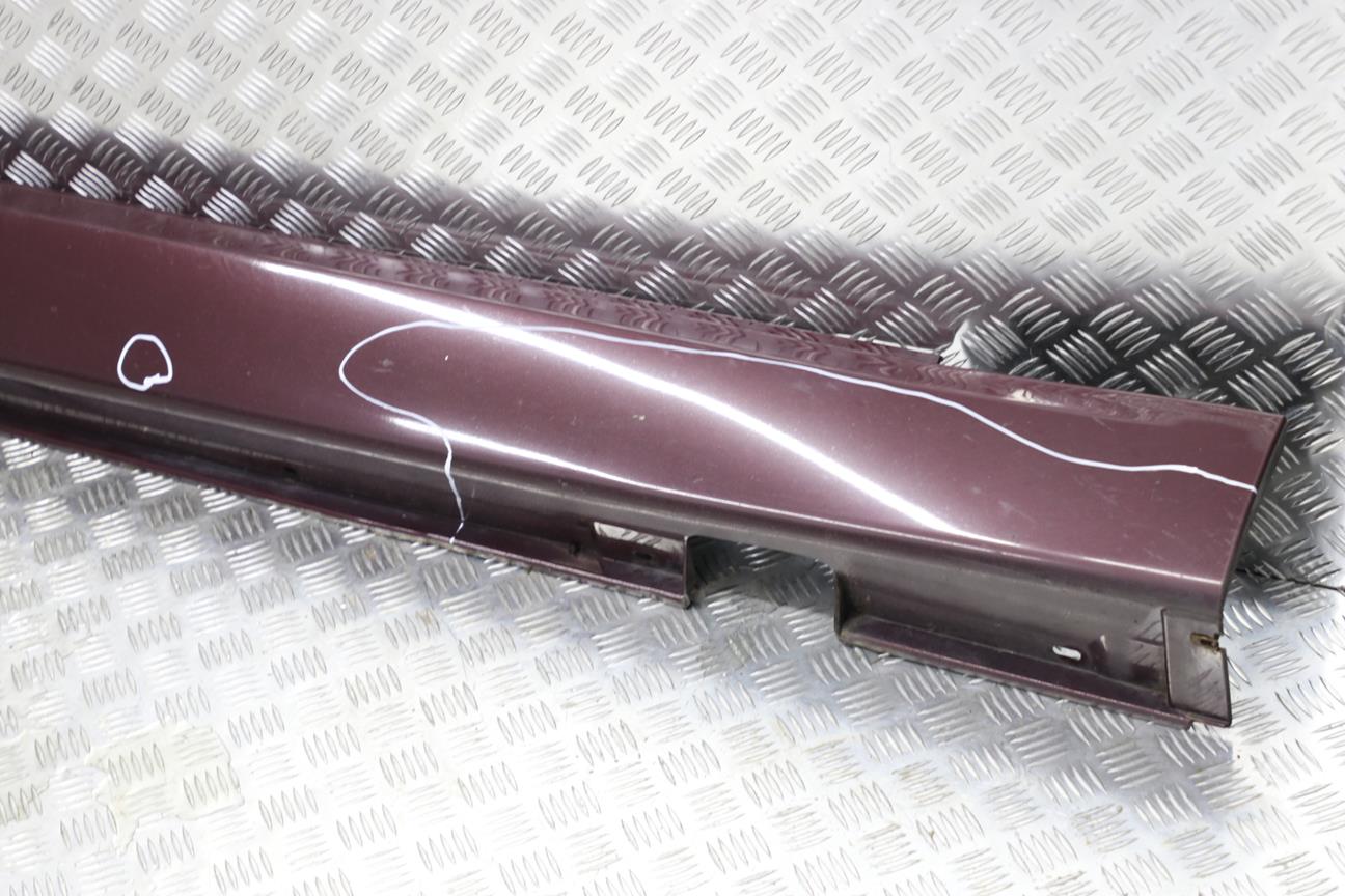 BMW 7 Series E65 Door Sill Cover Skirt Right O/S Barberarot Barbera Red - A39