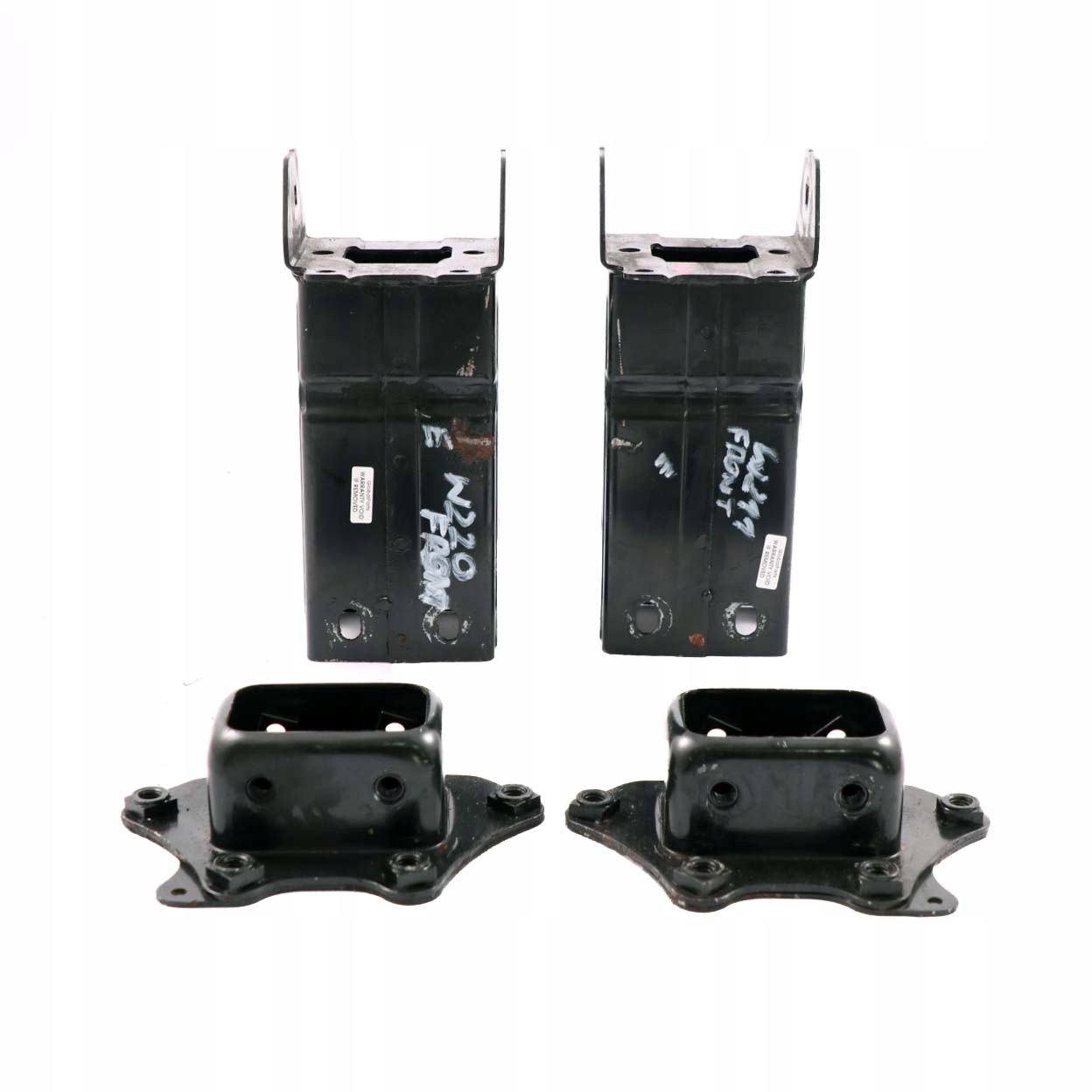 Mercedes-Benz S W220 Saloon Front Bumper Carrier Cross Member Mounts Set