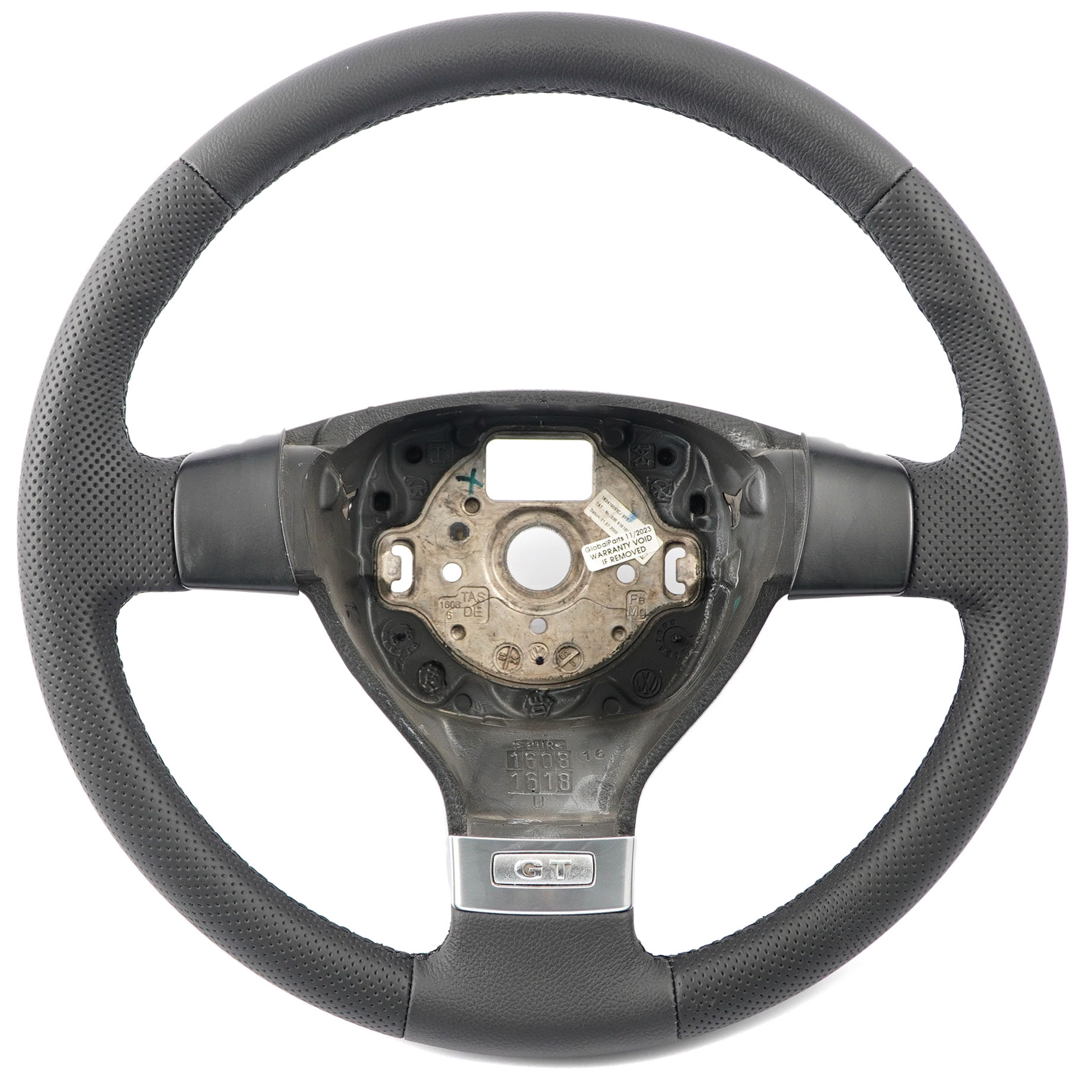 VW Volkswagen Golf 5 GT NEW Black Leather Steering Wheel 1K0419091CJ