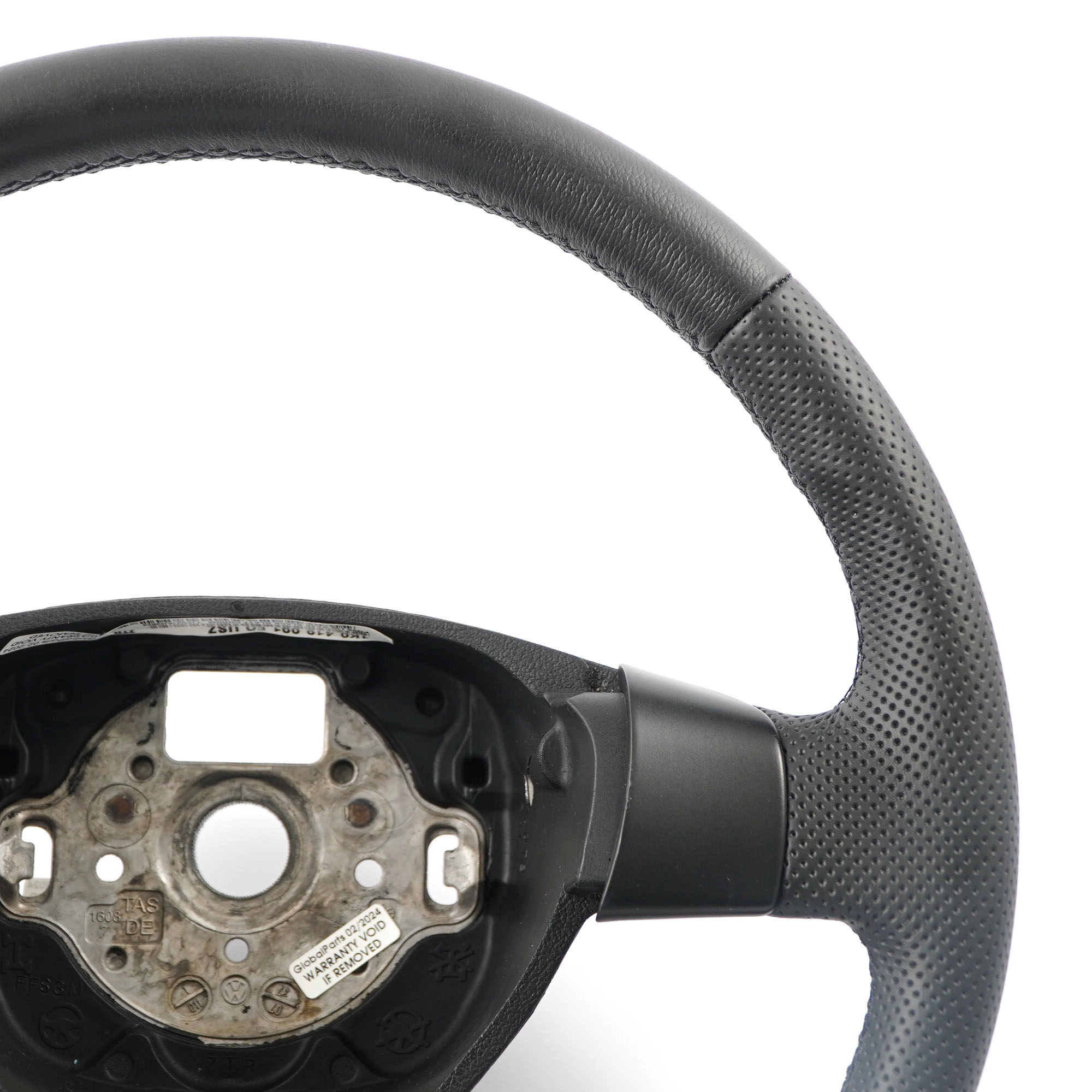 VW Volkswagen Golf 5 NEW Black Leather Steering Wheel 1K0419091EQ