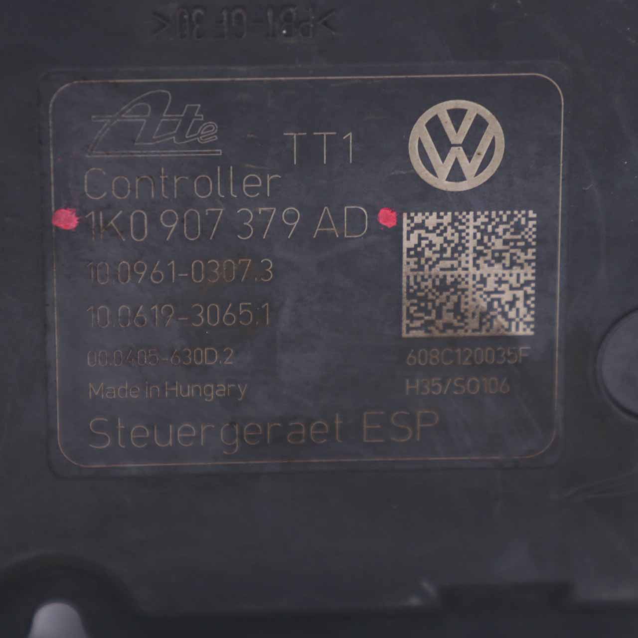 VW Golf 5 Audi A3 Bremspumpe ABS Modul Hydrauliksteuergerät 1K0614517BD