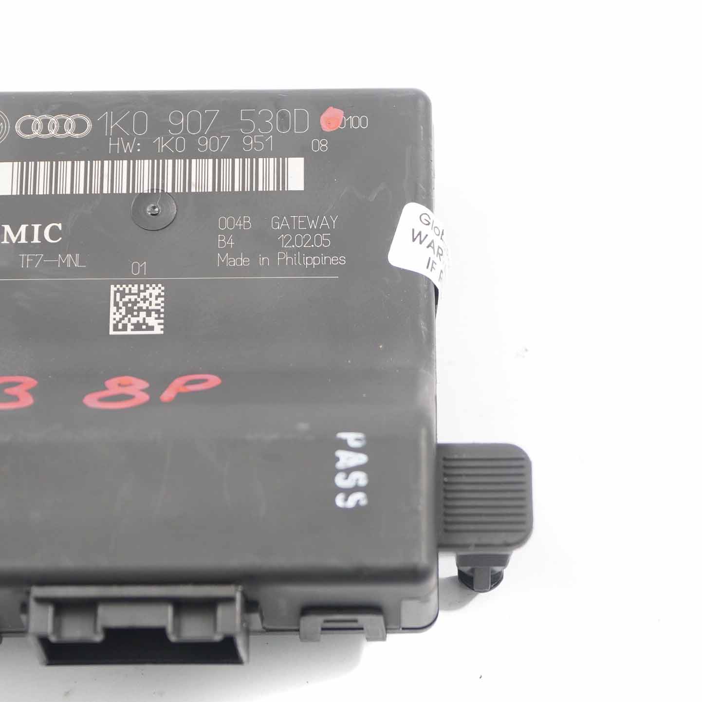 Audi A3 8P Central Gateway Steuergerät Modul Relais ECU 1K0907530D