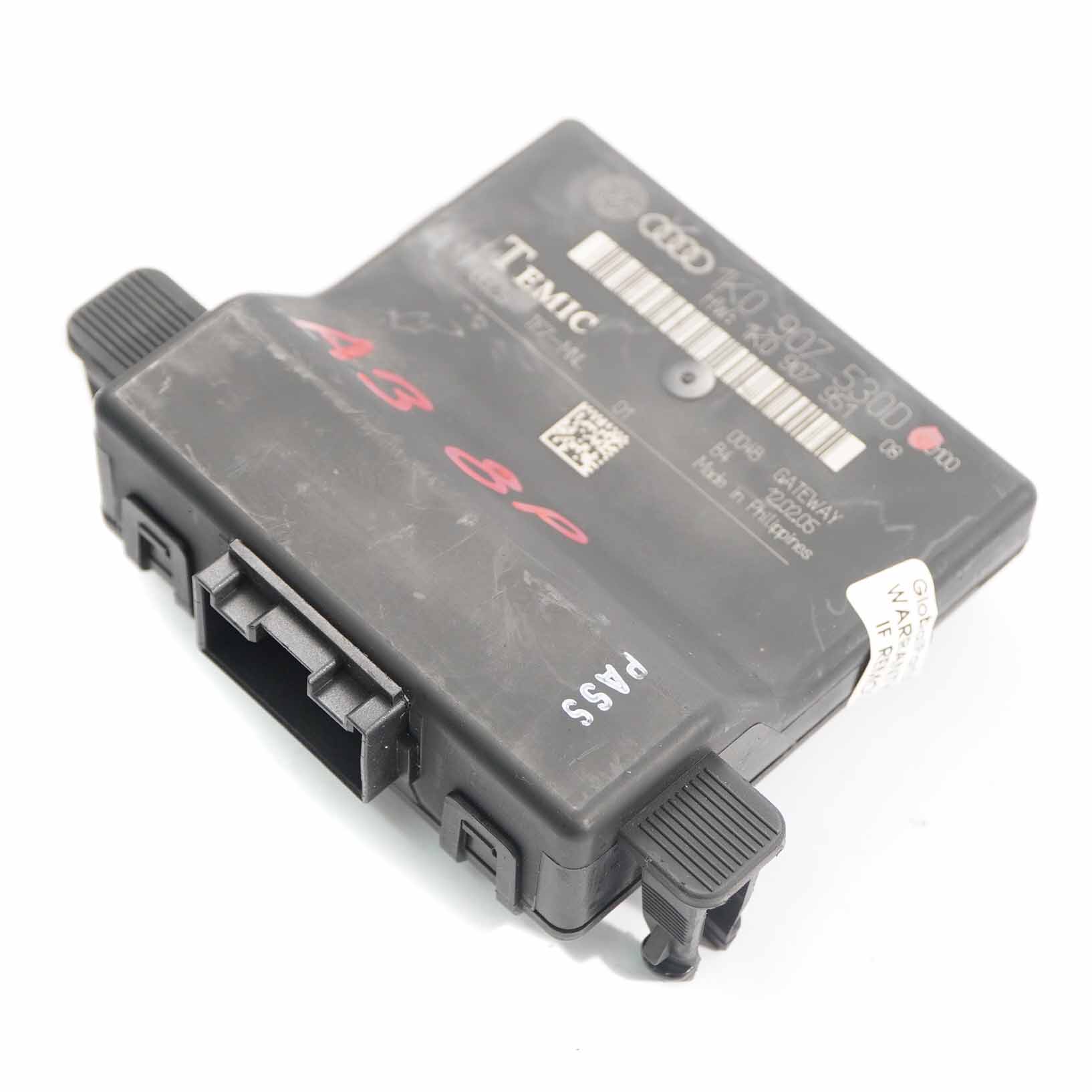 Audi A3 8P Central Gateway Steuergerät Modul Relais ECU 1K0907530D