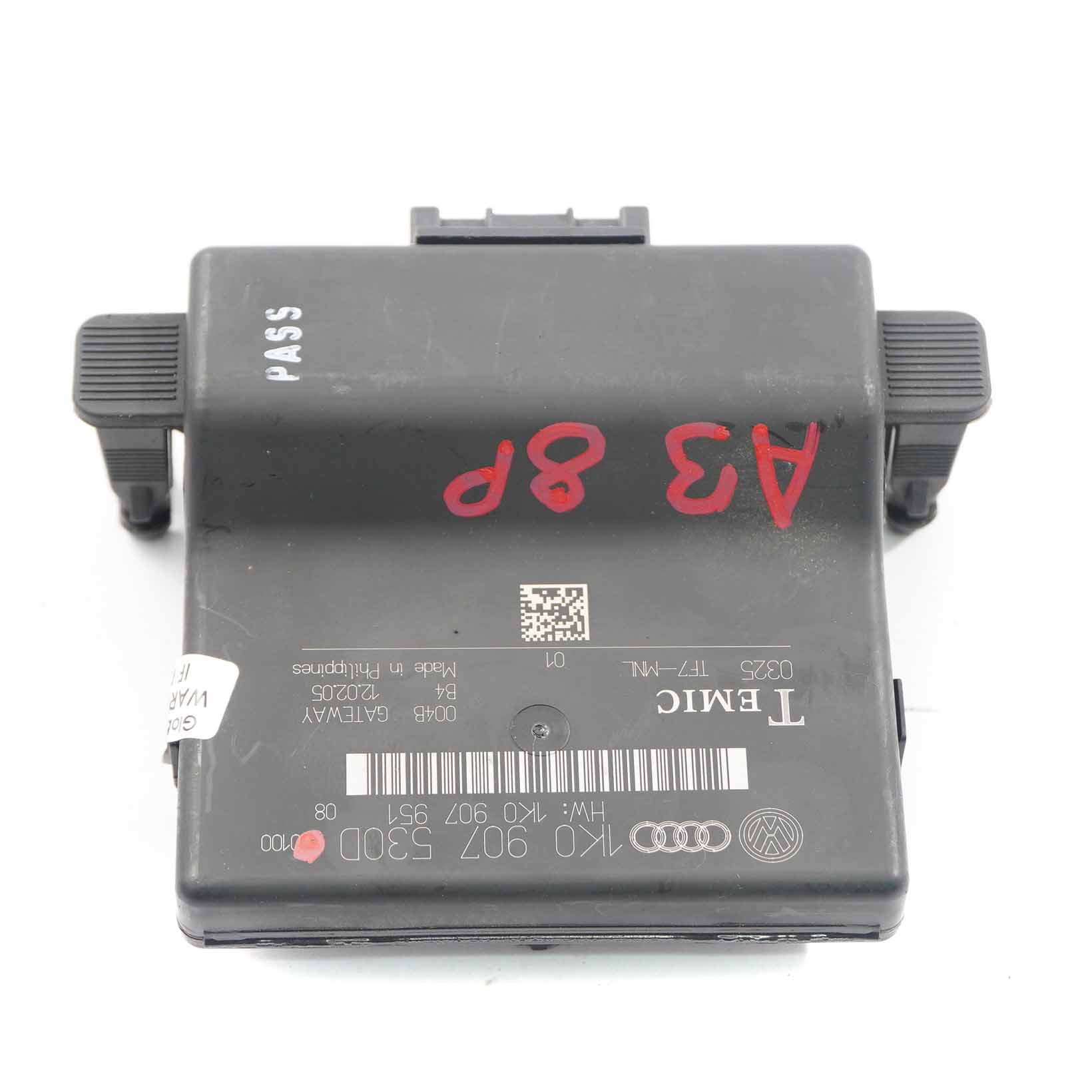 Audi A3 8P Central Gateway Steuergerät Modul Relais ECU 1K0907530D