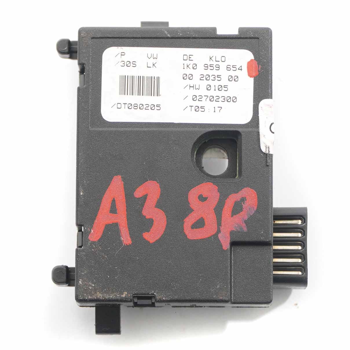 Audi A3 8P Lenkrad position Winkel sensor Steuergerät Modul 1K0959654