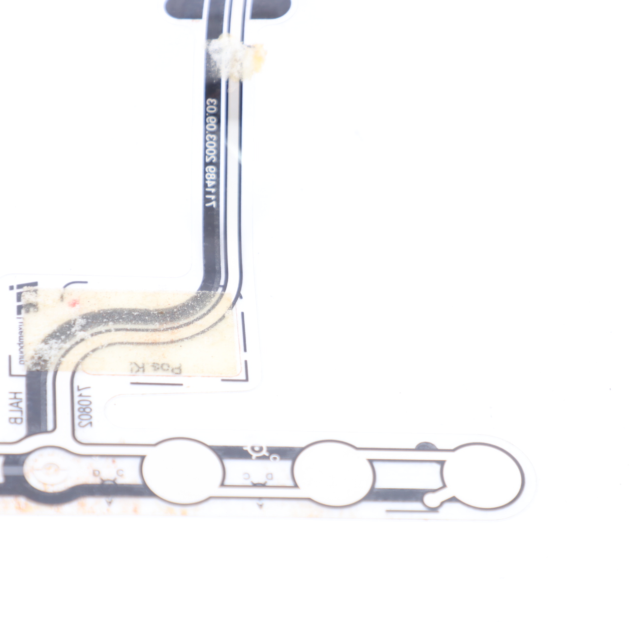 Volkswagen VW Golf Mk5 Belegung Matte Vordersitz Sensor Steuergerät 1K0963553