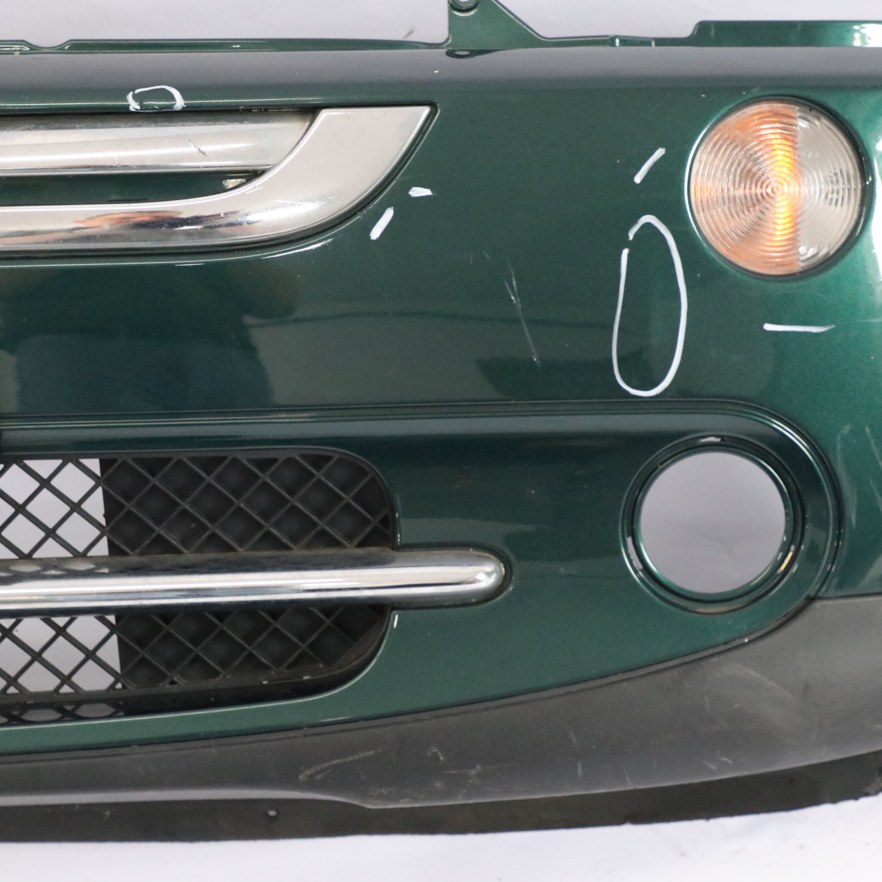 Mini Cooper Cabrio R50 R52 Complete Front Bumper Panel British Racing Green 895