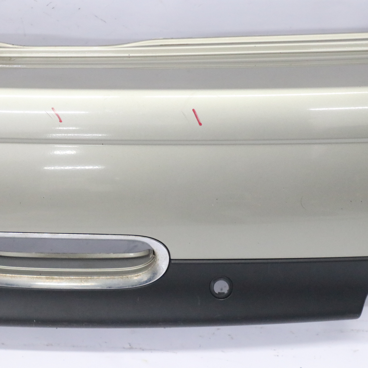 Mini Cooper R56 R57 Rear Bumper Sparkling Silver Metallic - A60