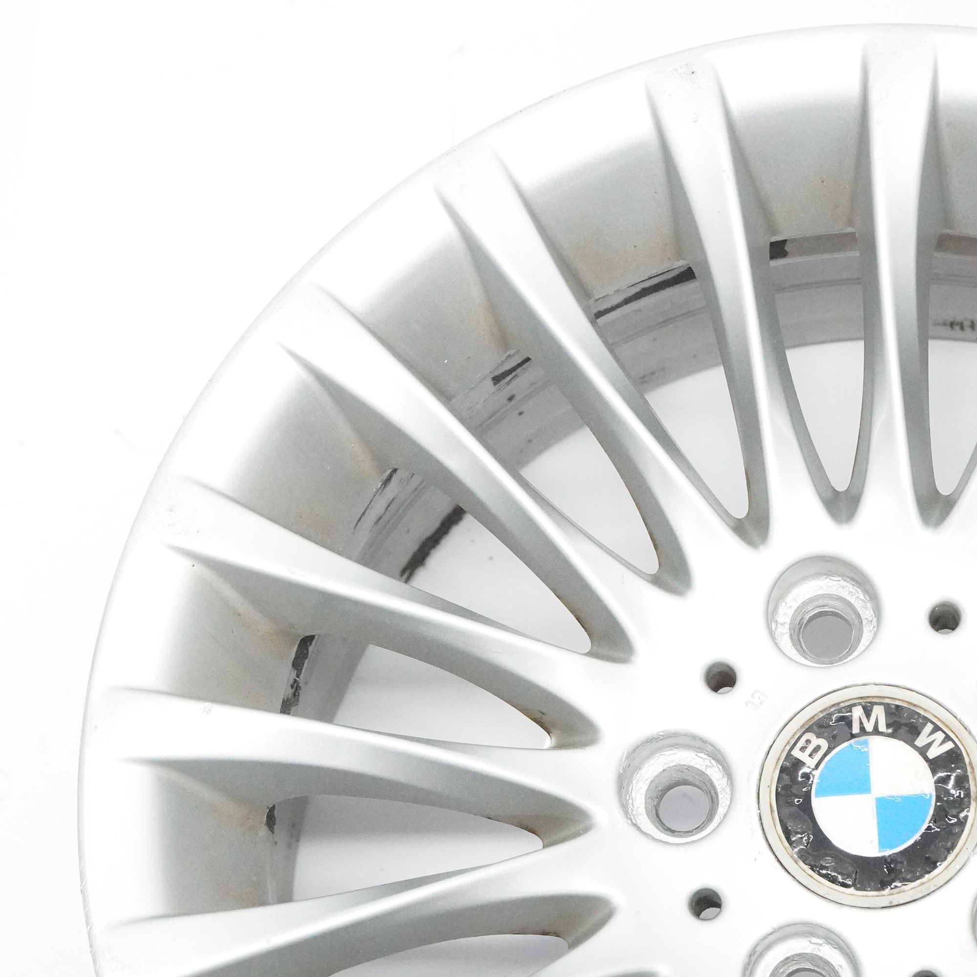 BMW E90 E91 Jante Alliage Argent 17" ET:34 8J Spider Spoke 187 6768969