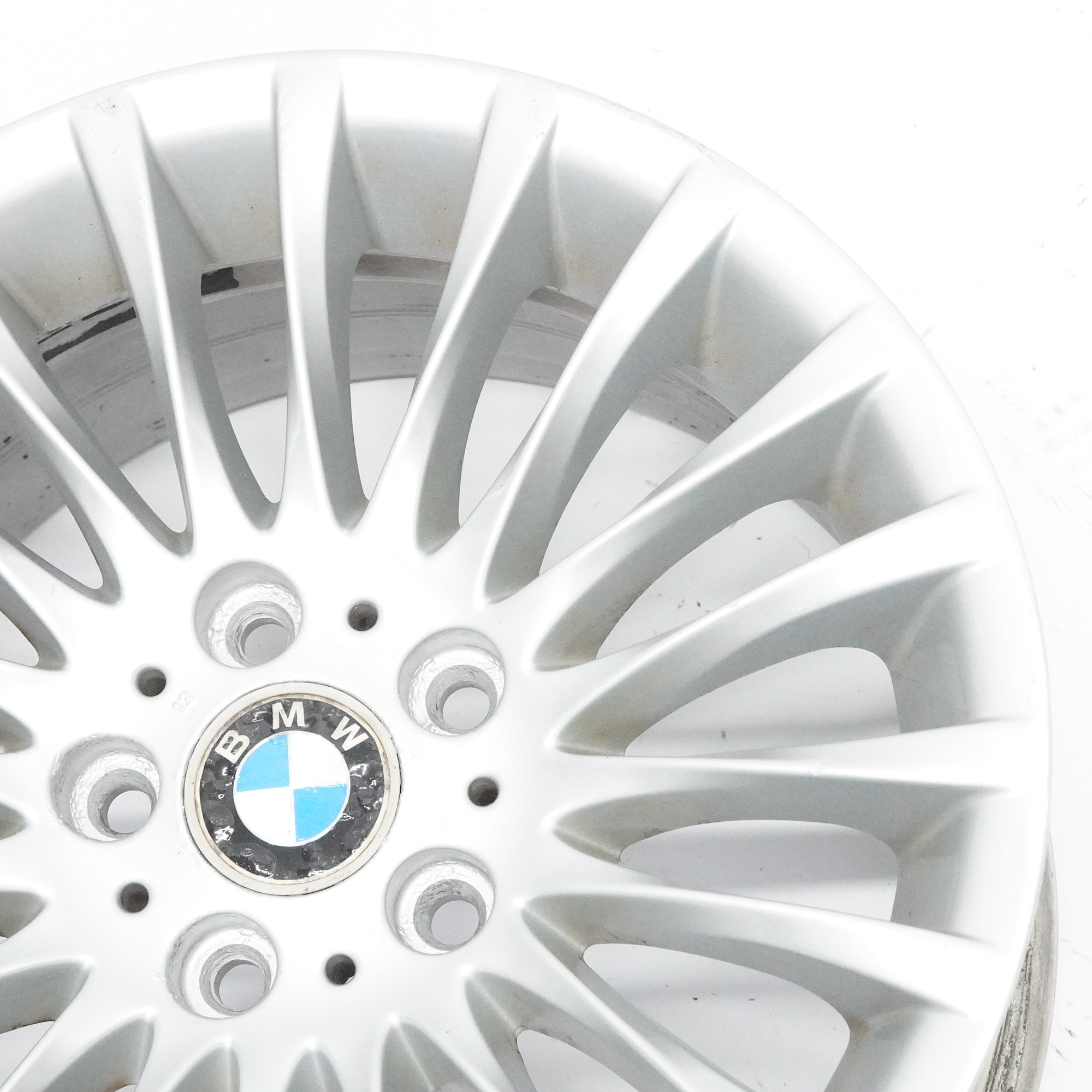 BMW E90 E91 Jante Alliage Argent 17" ET:34 8J Spider Spoke 187 6768969