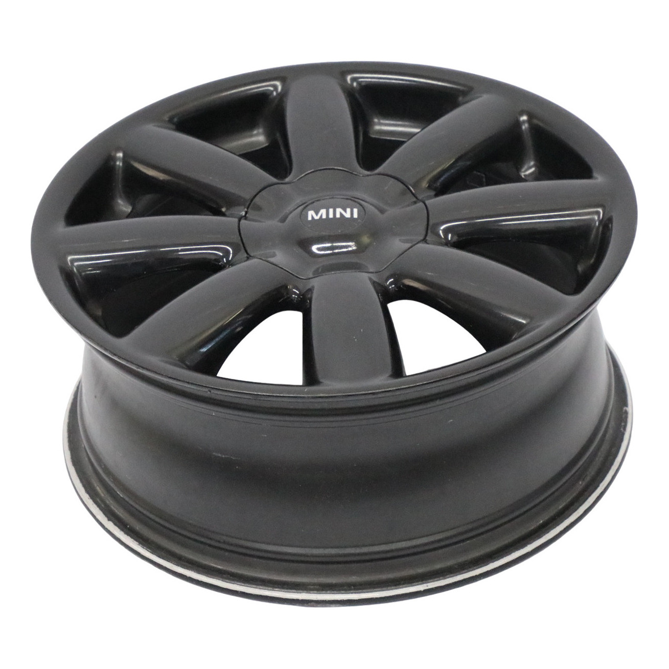 Mini Cooper R50 R55 R56 R57 Schwarz Felge 17" 7J ET:48 Crown Speiche 104