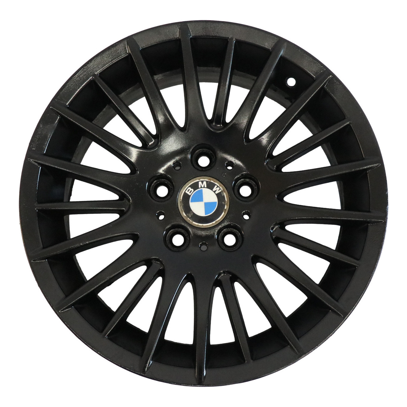 BMW E90 E91 E92 E93 Jante Alliage Noir 17" Spider Spoke 160 ET:34 8J 6775598