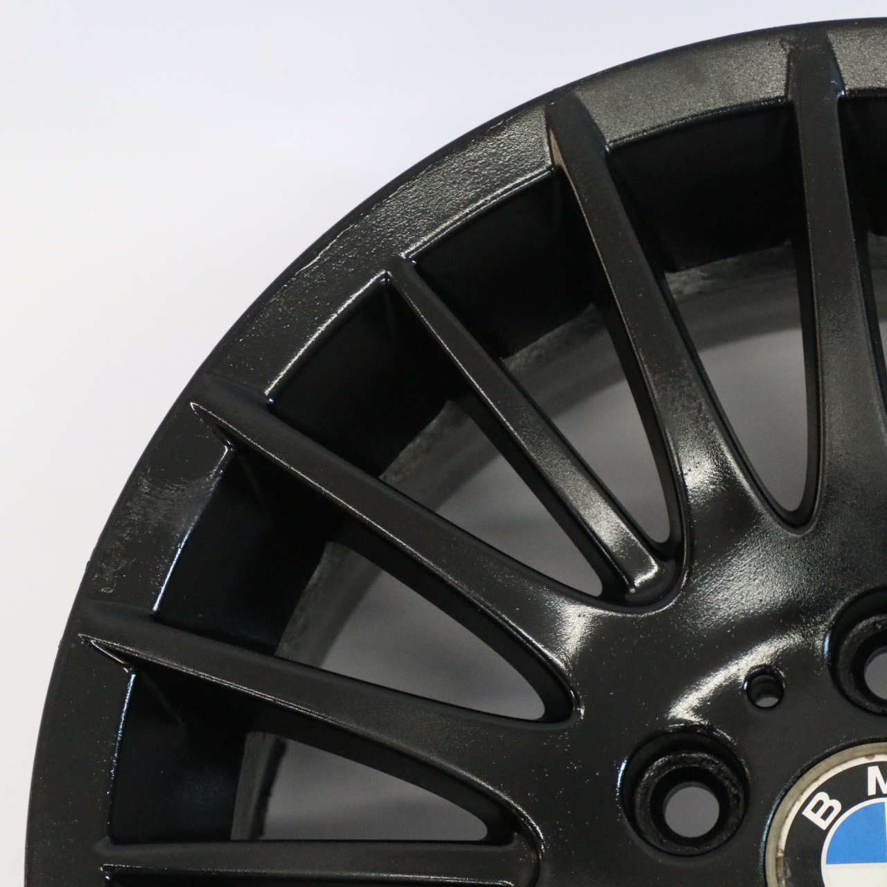 BMW E90 E91 E92 E93 Jante Alliage Noir 17" Spider Spoke 160 ET:34 8J 6775598