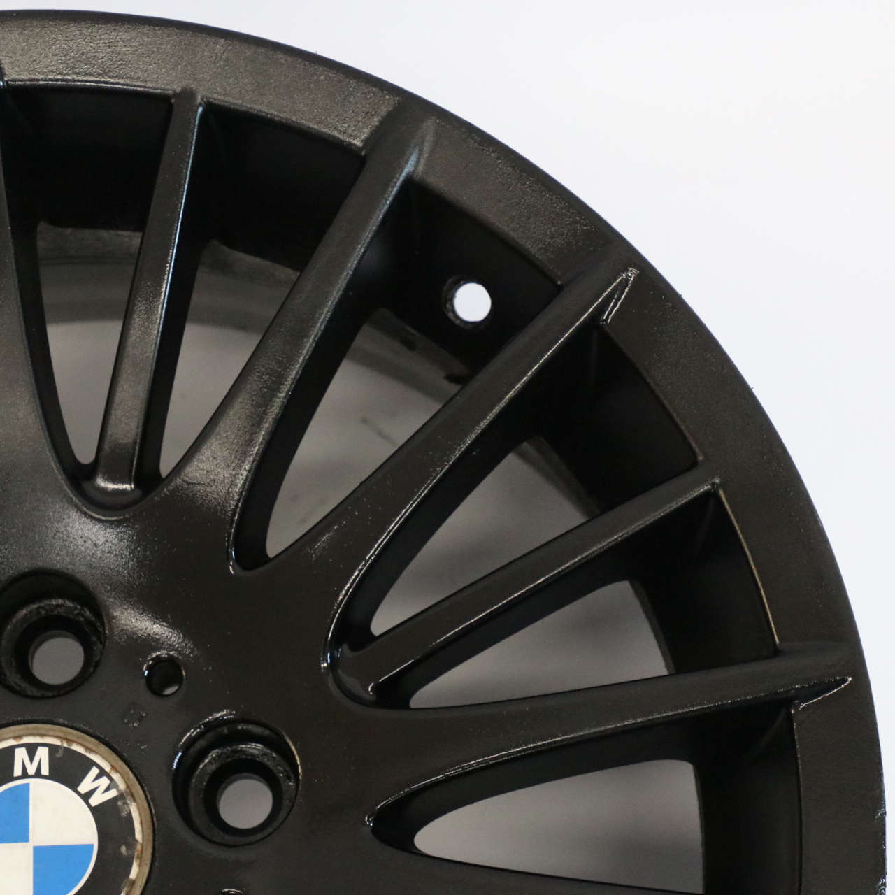 BMW E90 E91 E92 E93 Jante Alliage Noir 17" Spider Spoke 160 ET:34 8J 6775598