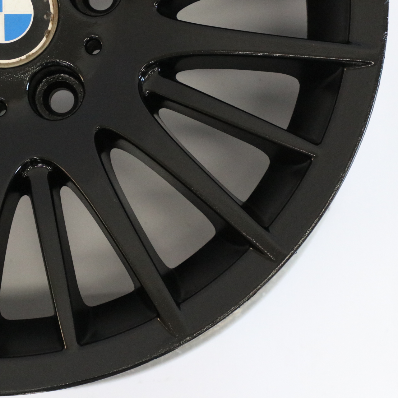 BMW E90 E91 E92 E93 Jante Alliage Noir 17" Spider Spoke 160 ET:34 8J 6775598