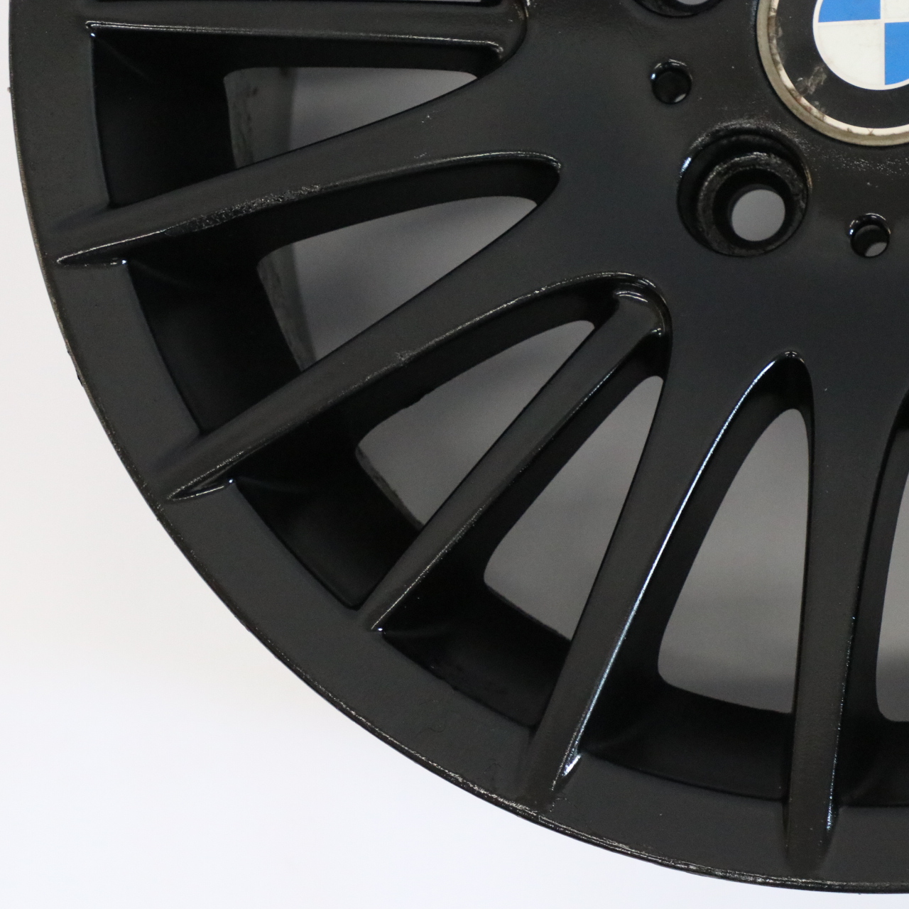 BMW E90 E91 E92 E93 Jante Alliage Noir 17" Spider Spoke 160 ET:34 8J 6775598