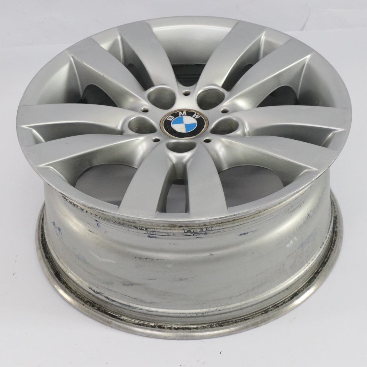 BMW E90 E91 E92 E93 Silver Alloy Wheel Rim 17" Double Spoke 161 ET:34 8J