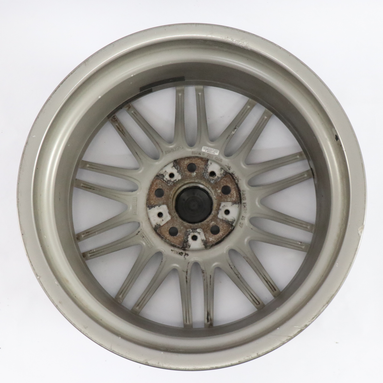 BMW E90 E91 Grau Vorder rad Felge 19" Doppel speiche 269 8J ET:37 6781046