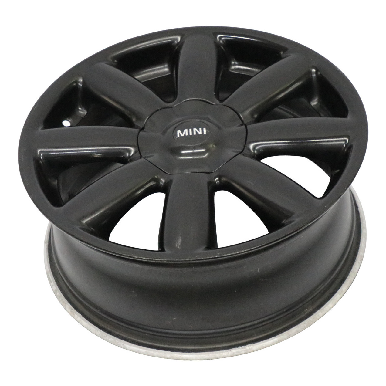 Mini Cooper R50 R55 R56 R57 Schwarz Felge 17" 7J Crown Spoke 104