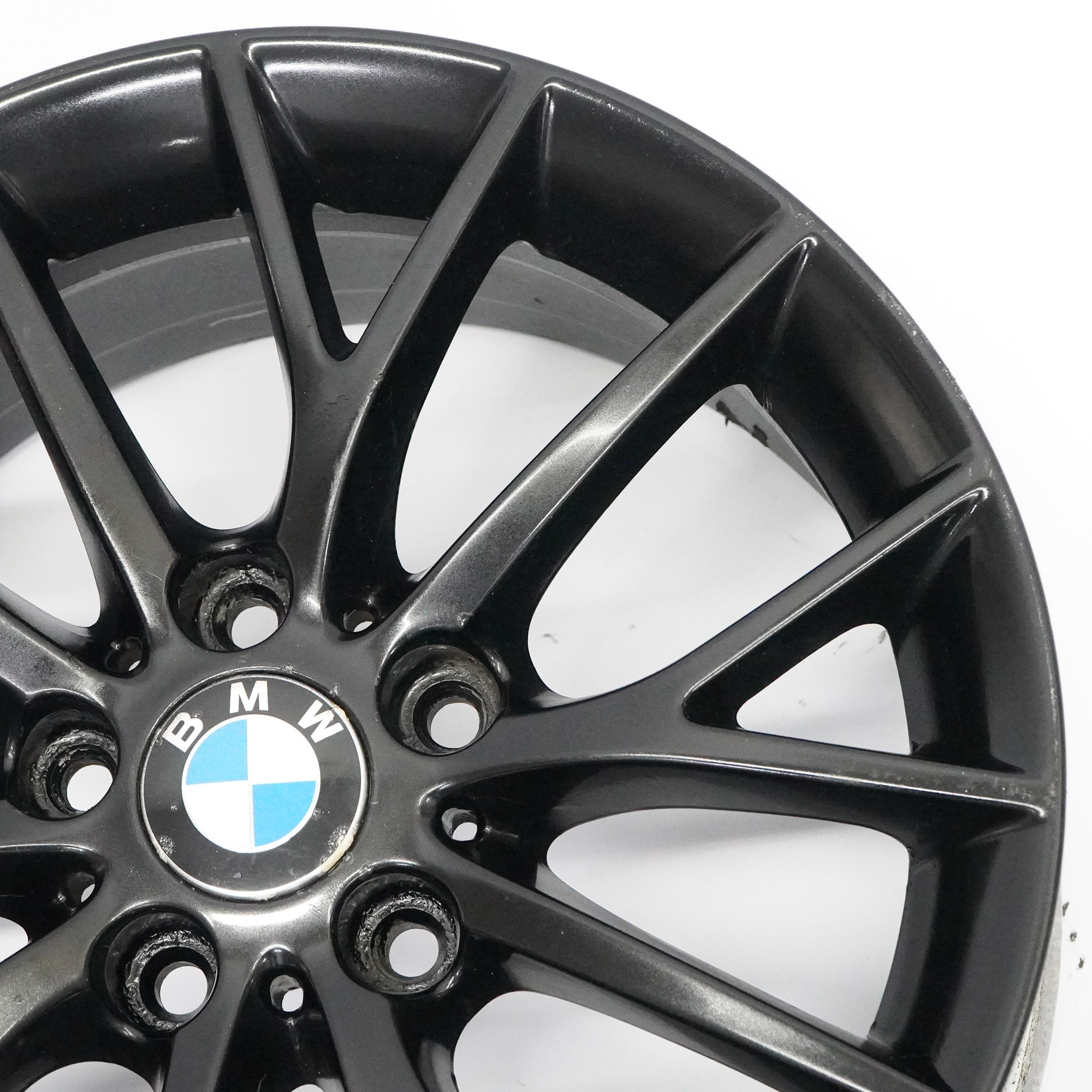 BMW F20 F21 F22 F23 Jante Alliage Noir 17" 7J ET:40 Y-Spoke 380 6796205