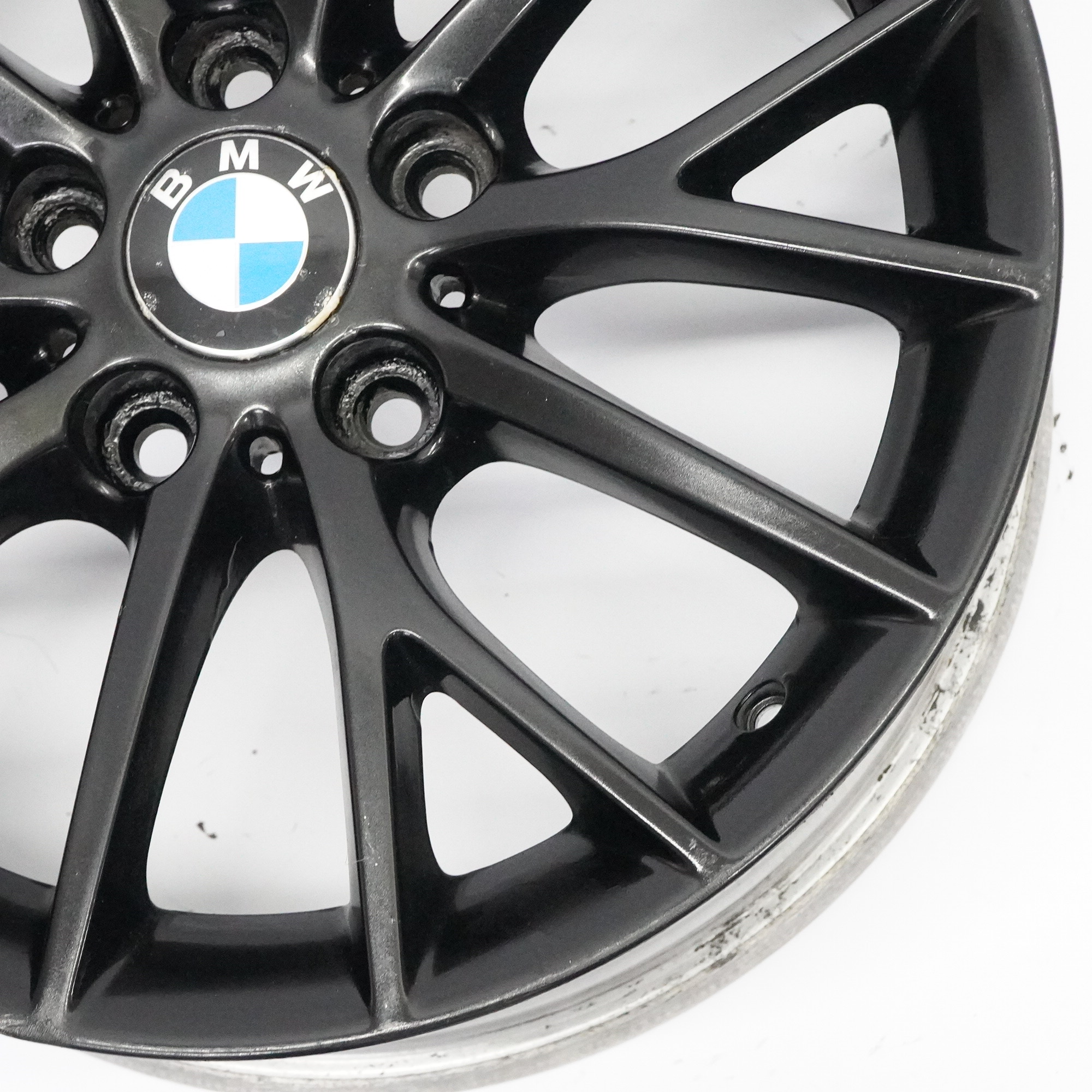 BMW F20 F21 F22 F23 Jante Alliage Noir 17" 7J ET:40 Y-Spoke 380 6796205