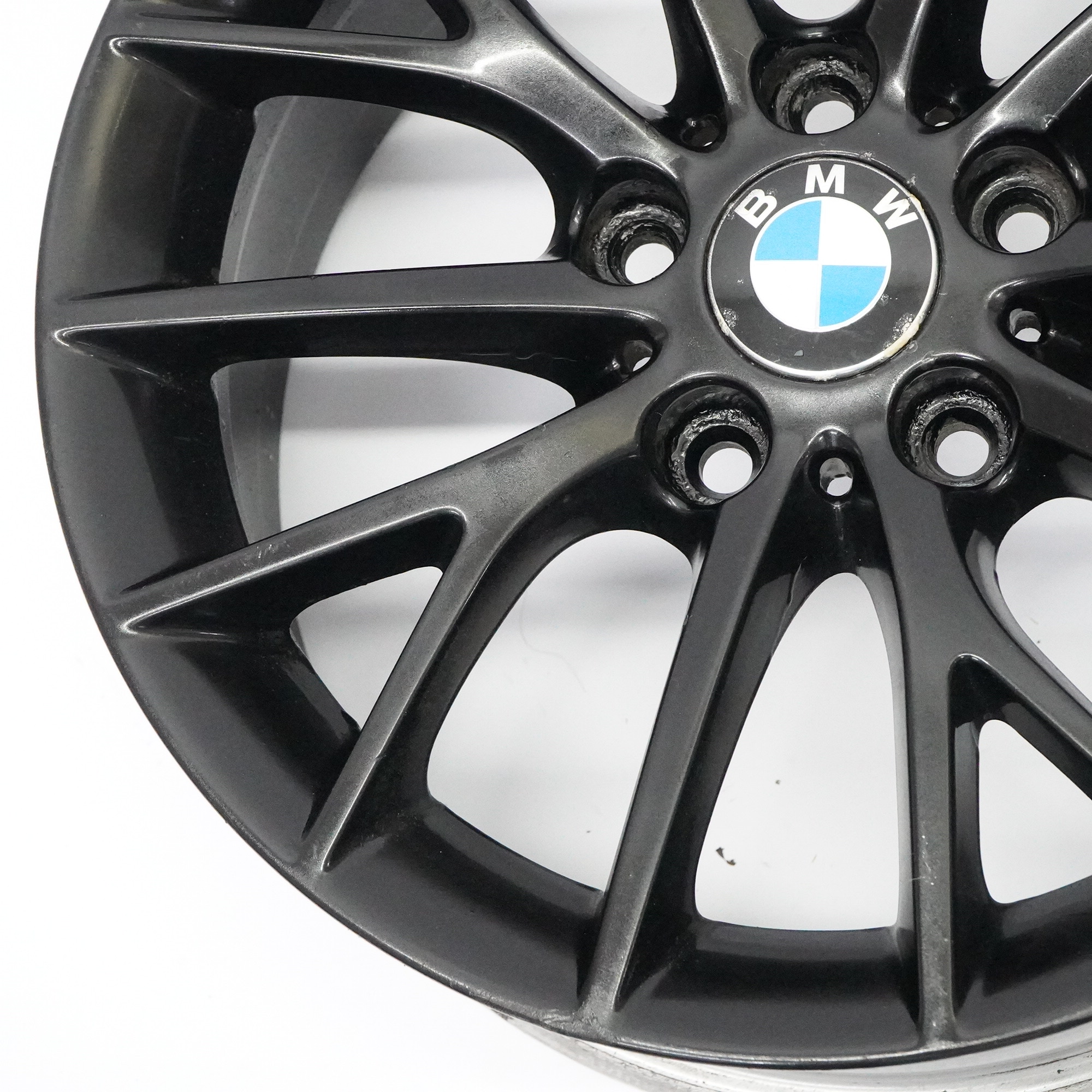 BMW F20 F21 F22 F23 Jante Alliage Noir 17" 7J ET:40 Y-Spoke 380 6796205