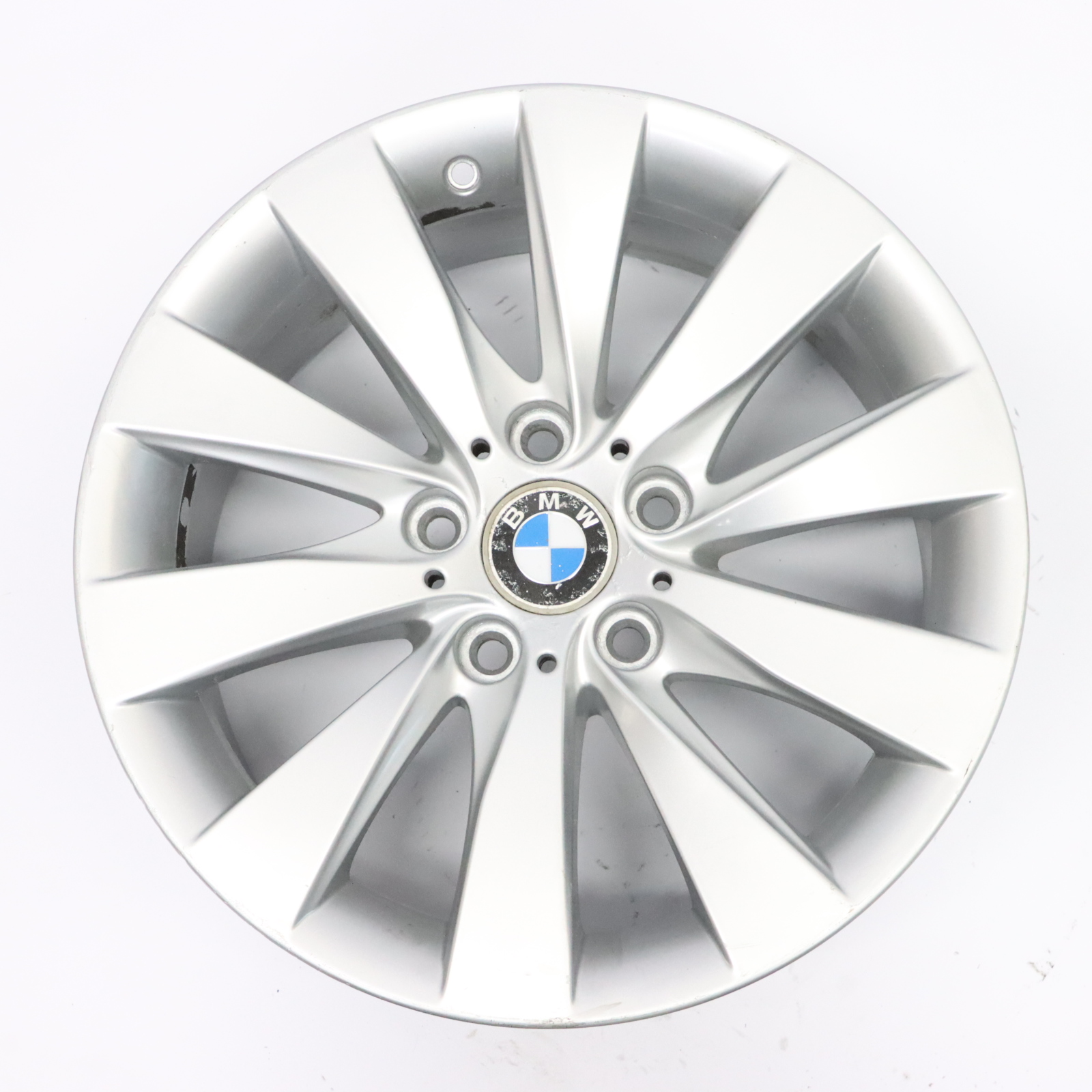 BMW F30 F32 Silberne Leicht metall felge 17" V Speiche 413 7,5J ET:37 6796240