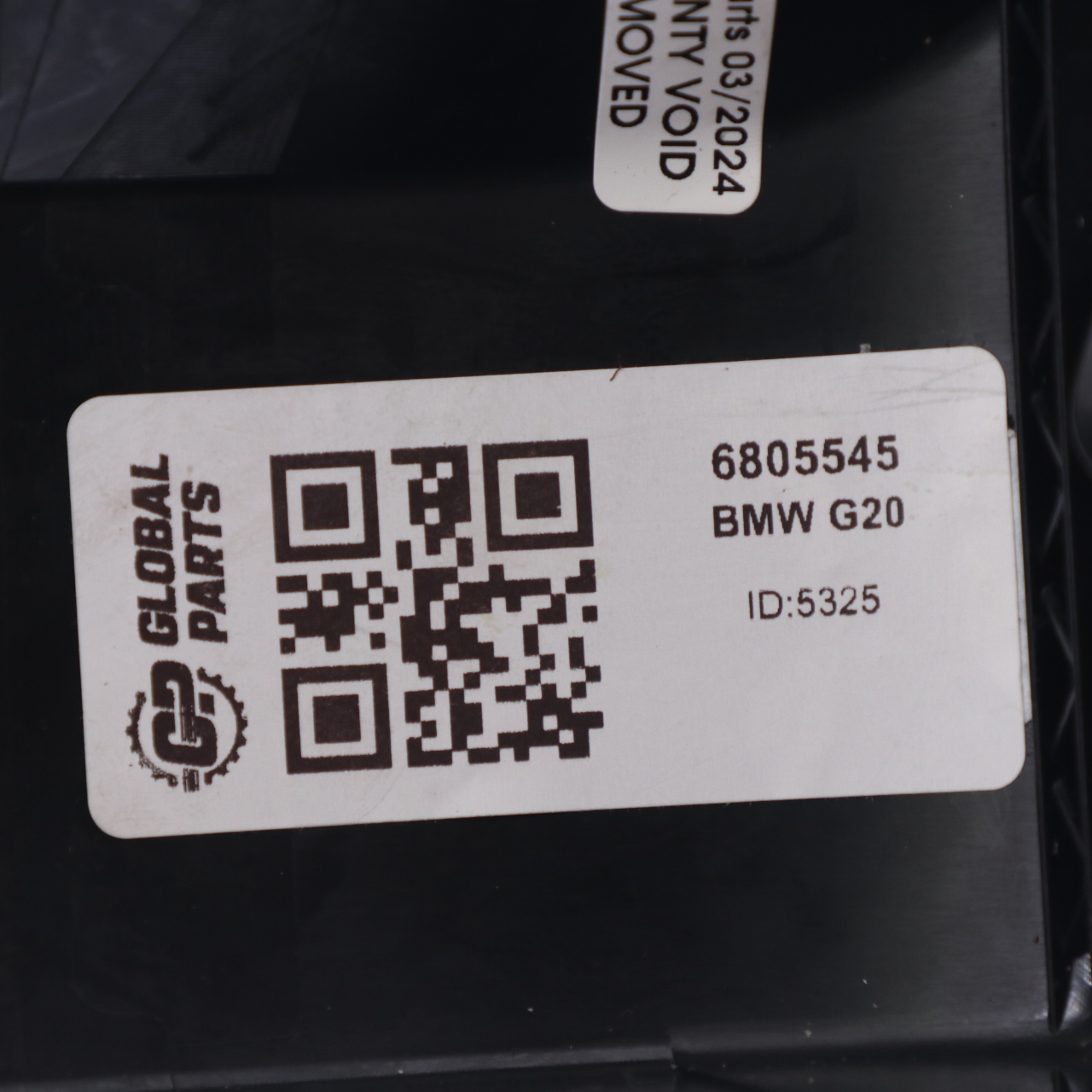 Lenksäulen Verkleidung BMW G20 G21 Obere Abdeckung Schwarz 6805545