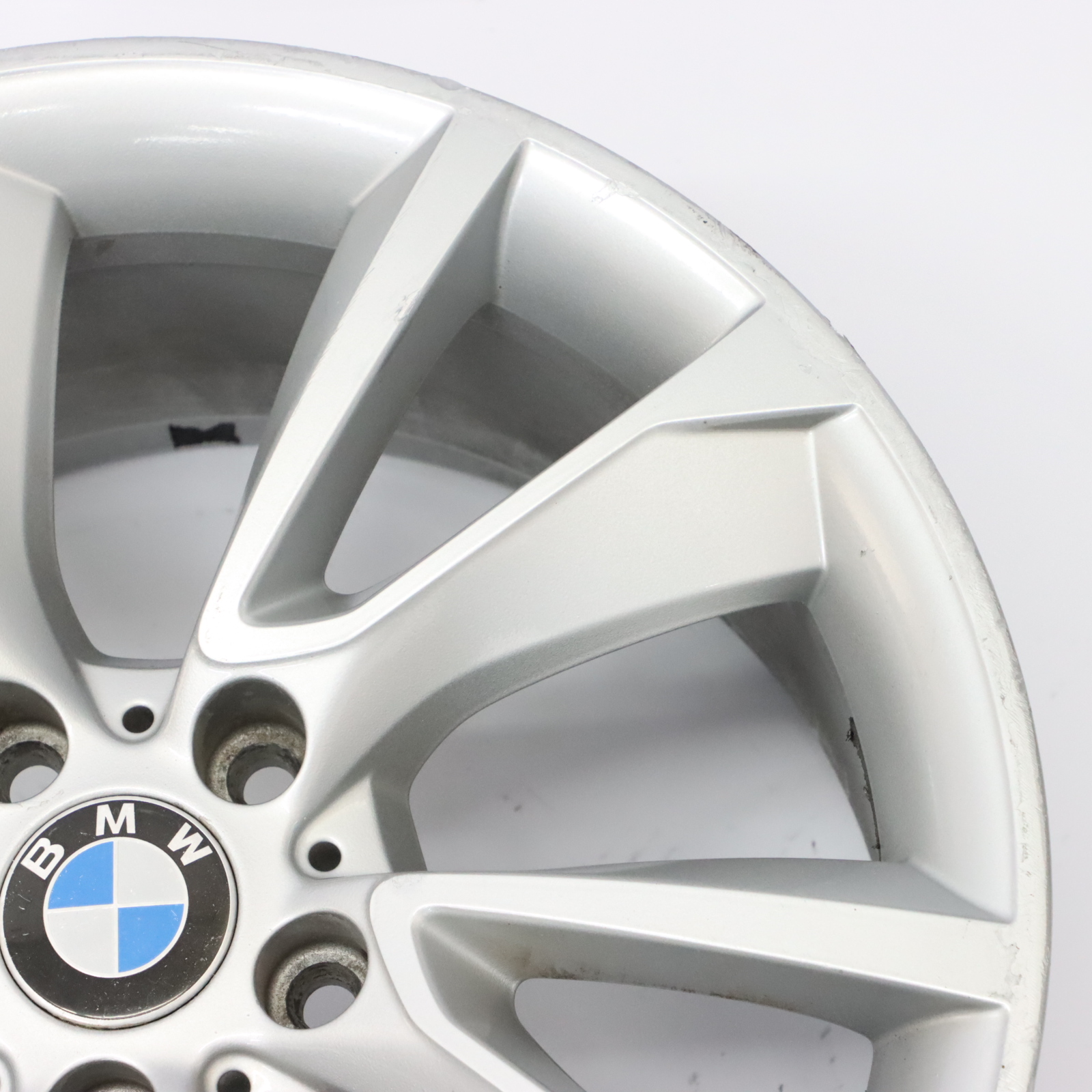 BMW F34 Jante arrière alliage argenté 19" Turbine Styling 389 9J ET:42 6854678