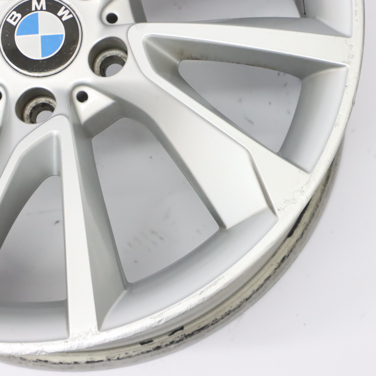 BMW F34 Jante arrière alliage argenté 19" Turbine Styling 389 9J ET:42 6854678