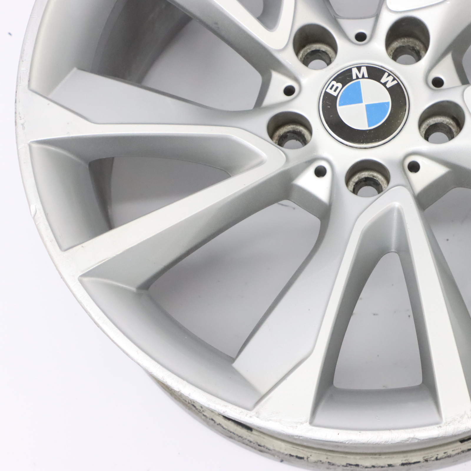 BMW F34 Jante arrière alliage argenté 19" Turbine Styling 389 9J ET:42 6854678