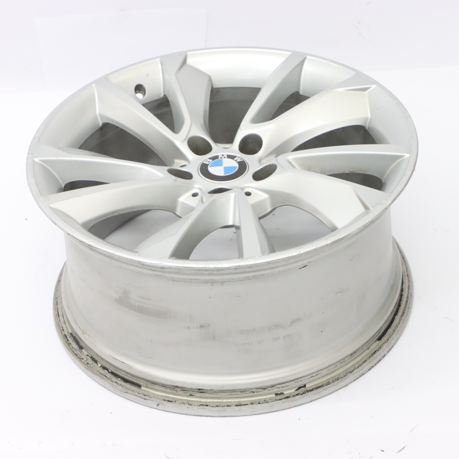 BMW F34 Jante arrière alliage argenté 19" Turbine Styling 389 9J ET:42 6854678