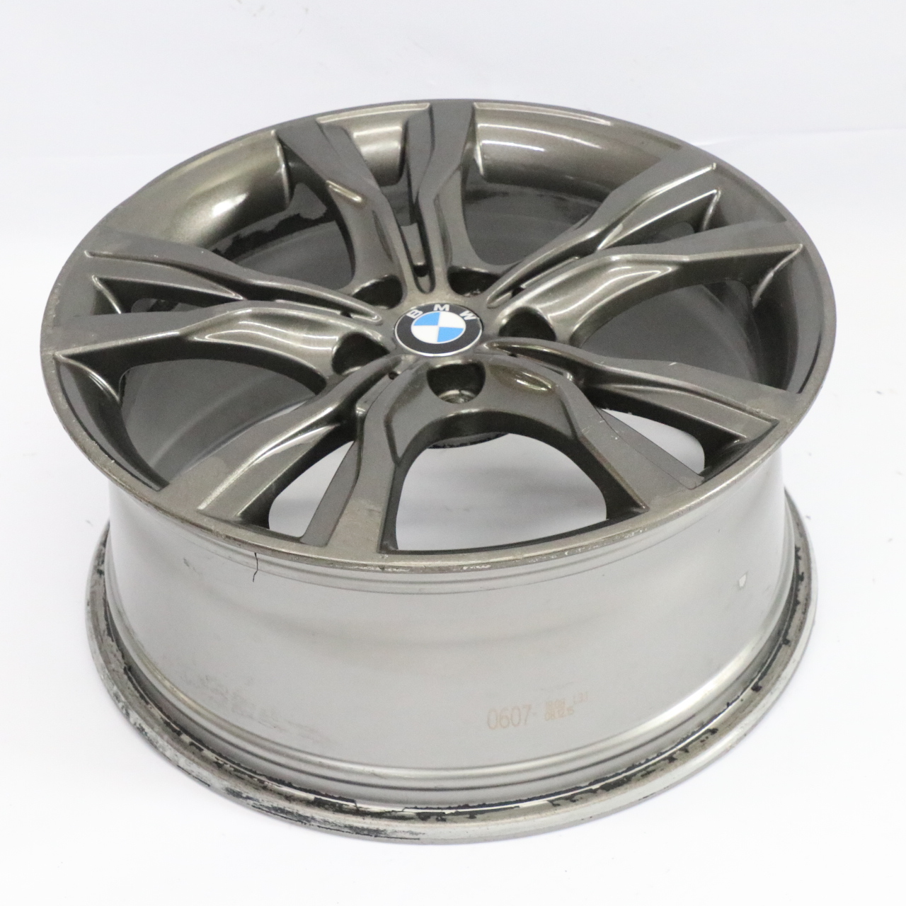 BMW F45 F46 Ferric Grau Leicht metall felge 18" Y Speiche 484 ET:57 8J 6855093