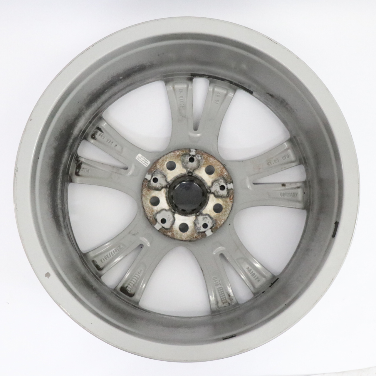 BMW F45 F46 Jante en alliage gris ferrique 18" Y Spoke 484 ET:57 8J 6855093