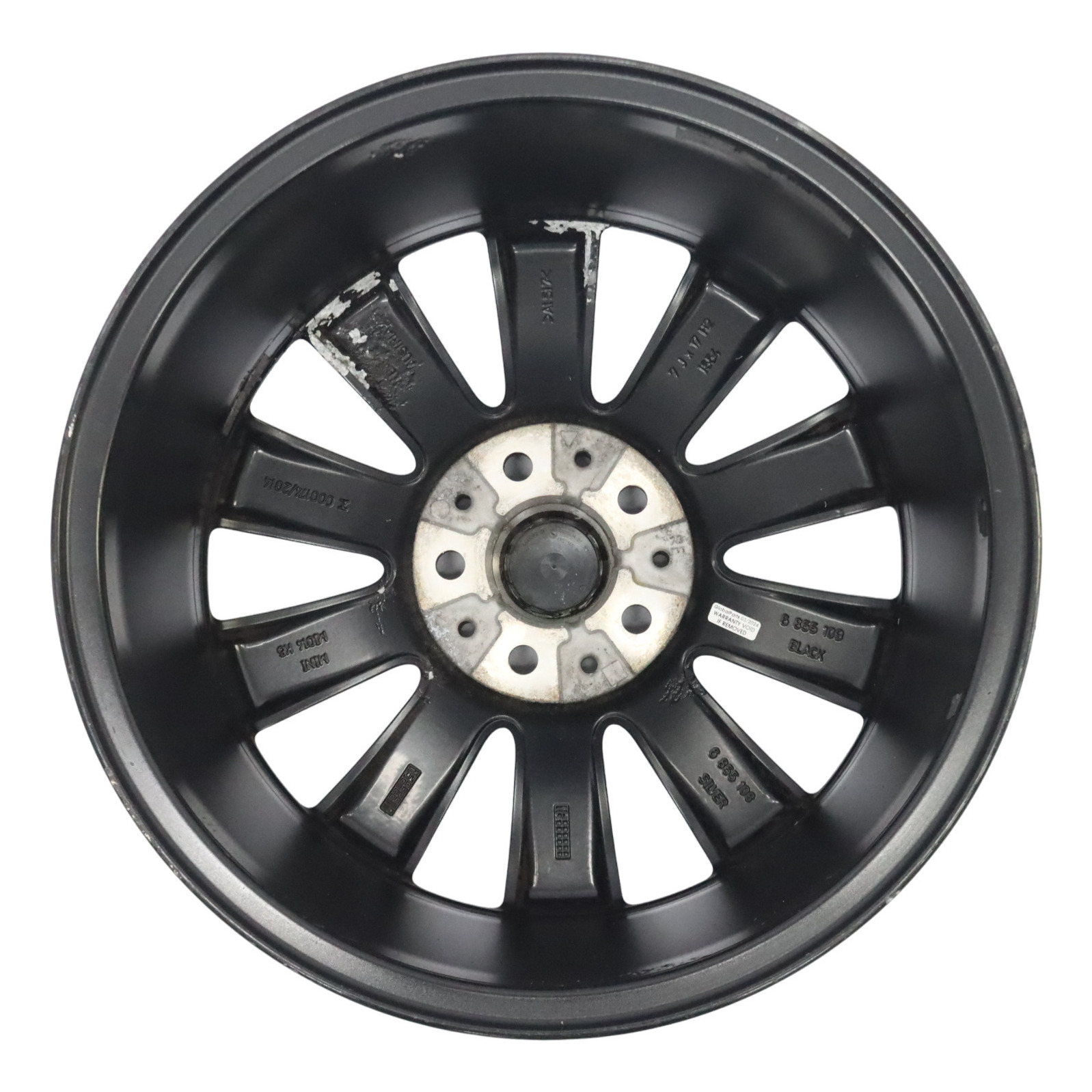 Mini Cooper F55 F56 Schwarz Alufelge 17" ET:54 7J Cosmos Speiche 499 6855109