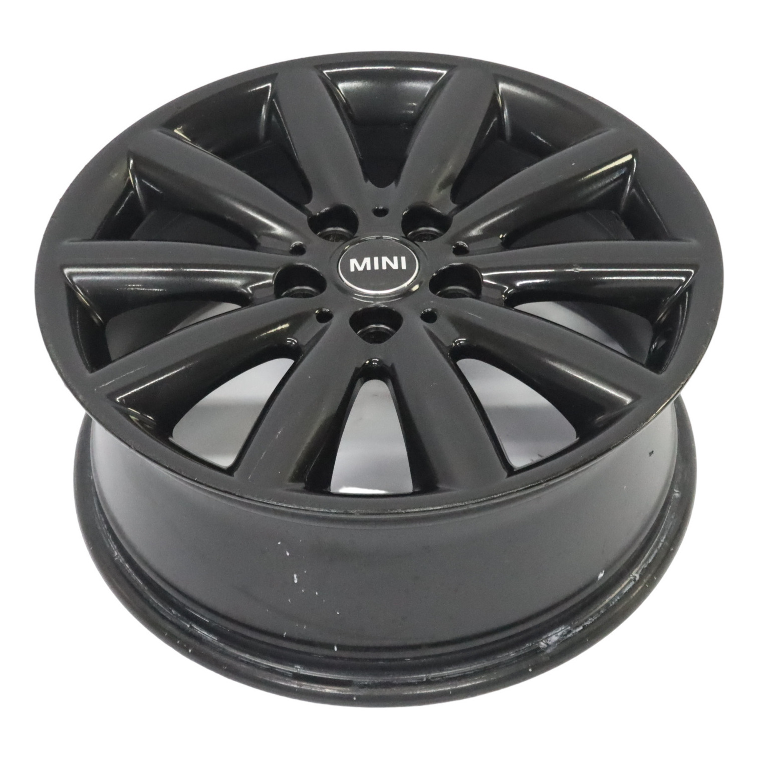 Mini Cooper F55 F56 Schwarz Alufelge 17" ET:54 7J Cosmos Speiche 499 6855109