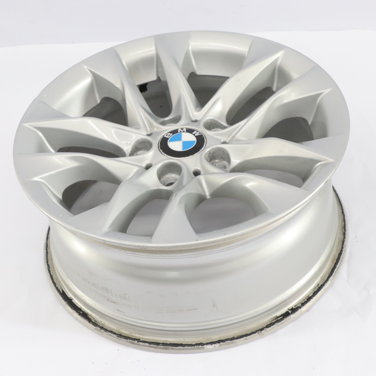 BMW X1 E84 Jante en alliage argenté 17" V Spoke 621 ET:34 7,5J 6861846