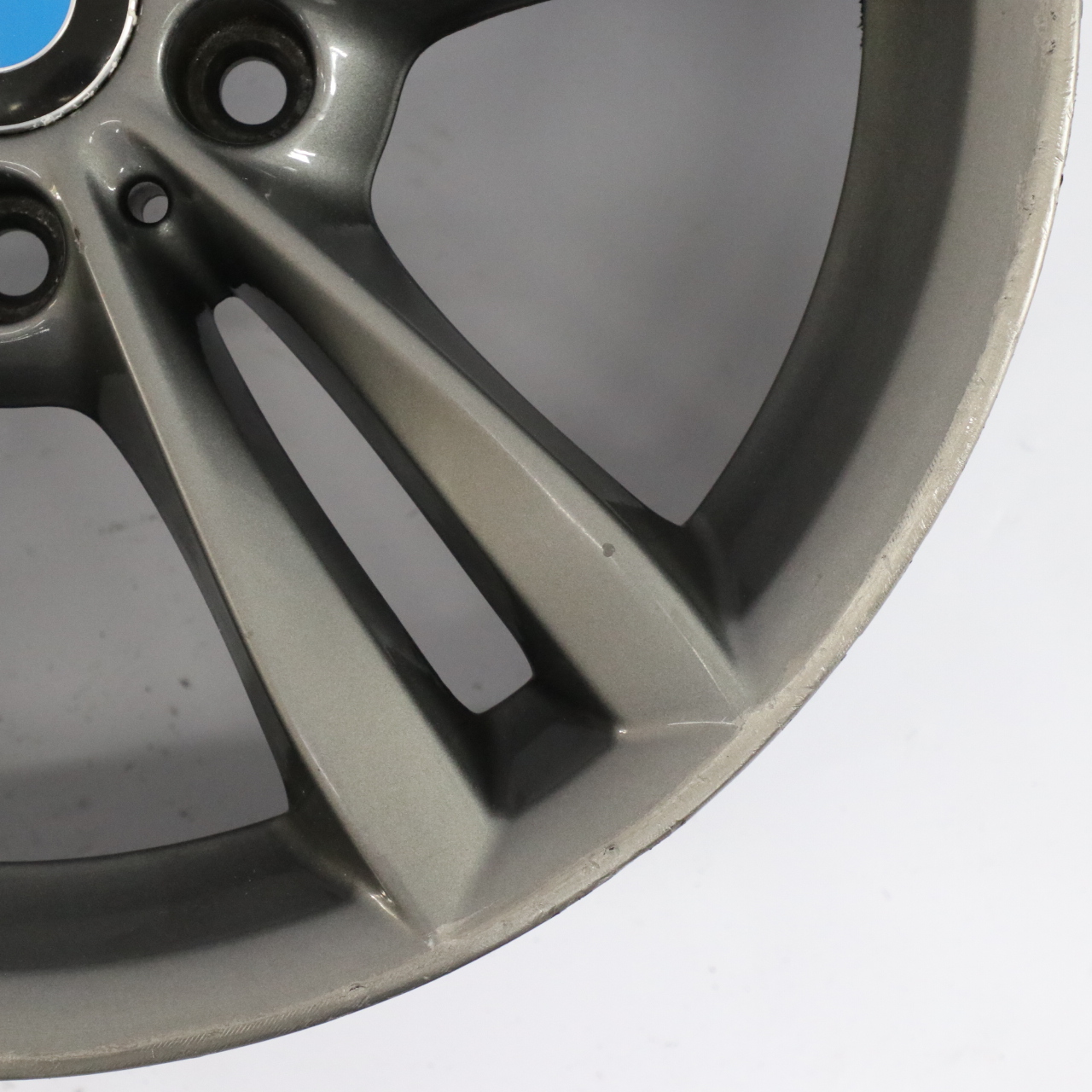 BMW F30 F31 F34 LCI Grey Alloy Wheel Rim 18" V Spoke 658 8J ET:34 6866306