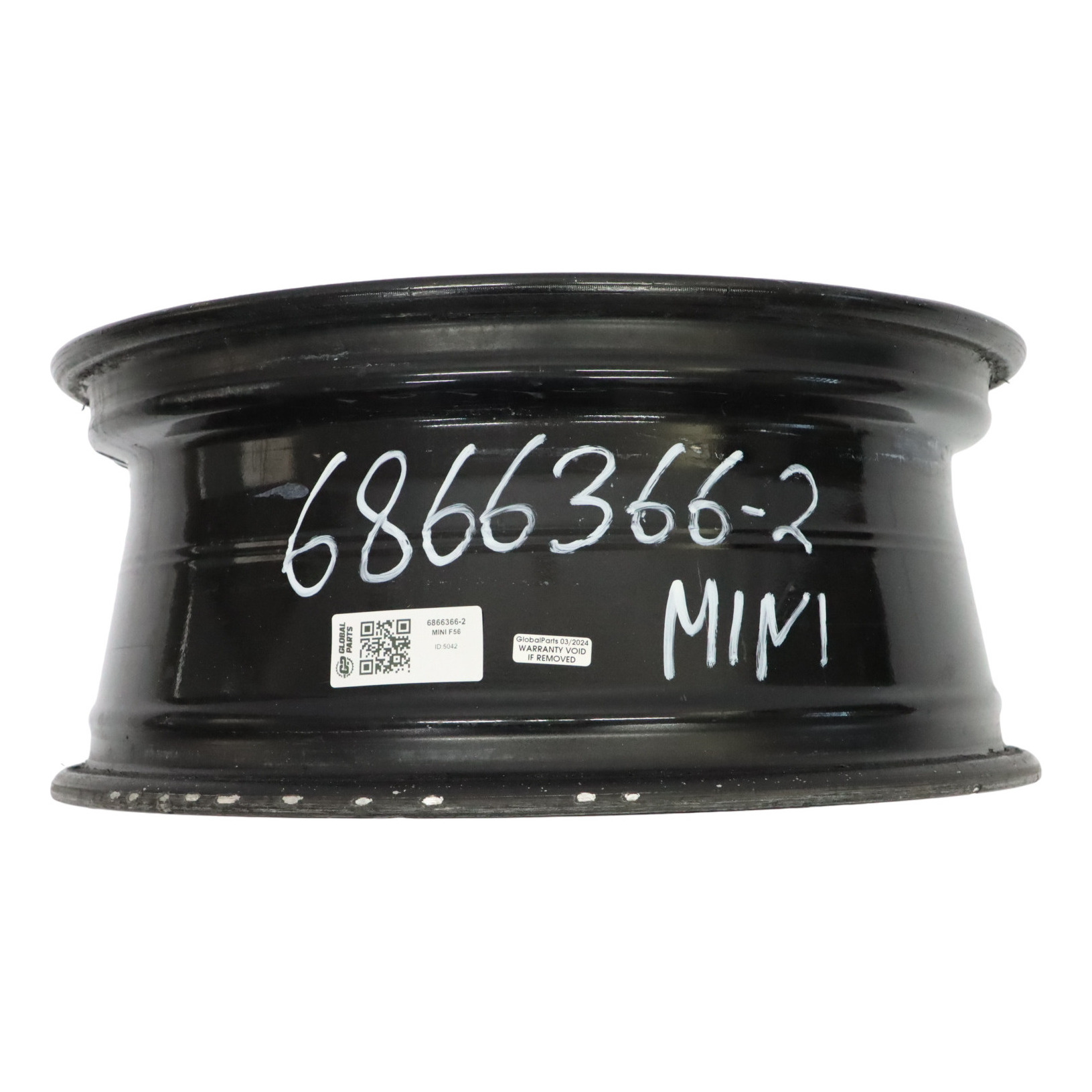 Mini Cooper F55 F56 Noir Jante Alliage 17" 7J ET:54 Track Spoke 562 6866366