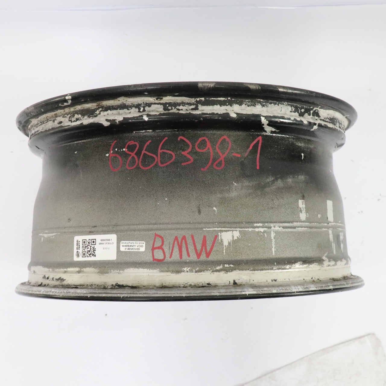 BMW F30 F31 LCI Grau Hinter rad felge 18" V Speiche 658 8,5J ET:47 6866398