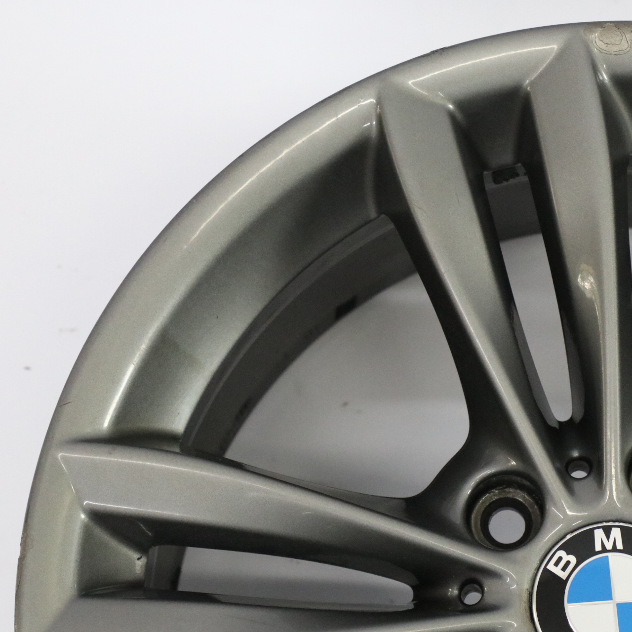 BMW F30 F31 LCI Grau Hinter rad felge 18" V Speiche 658 8,5J ET:47 6866398