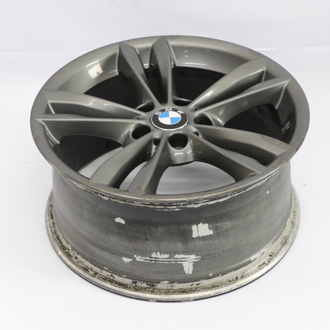 BMW F30 F31 LCI Grau Hinter rad felge 18" V Speiche 658 8,5J ET:47 6866398