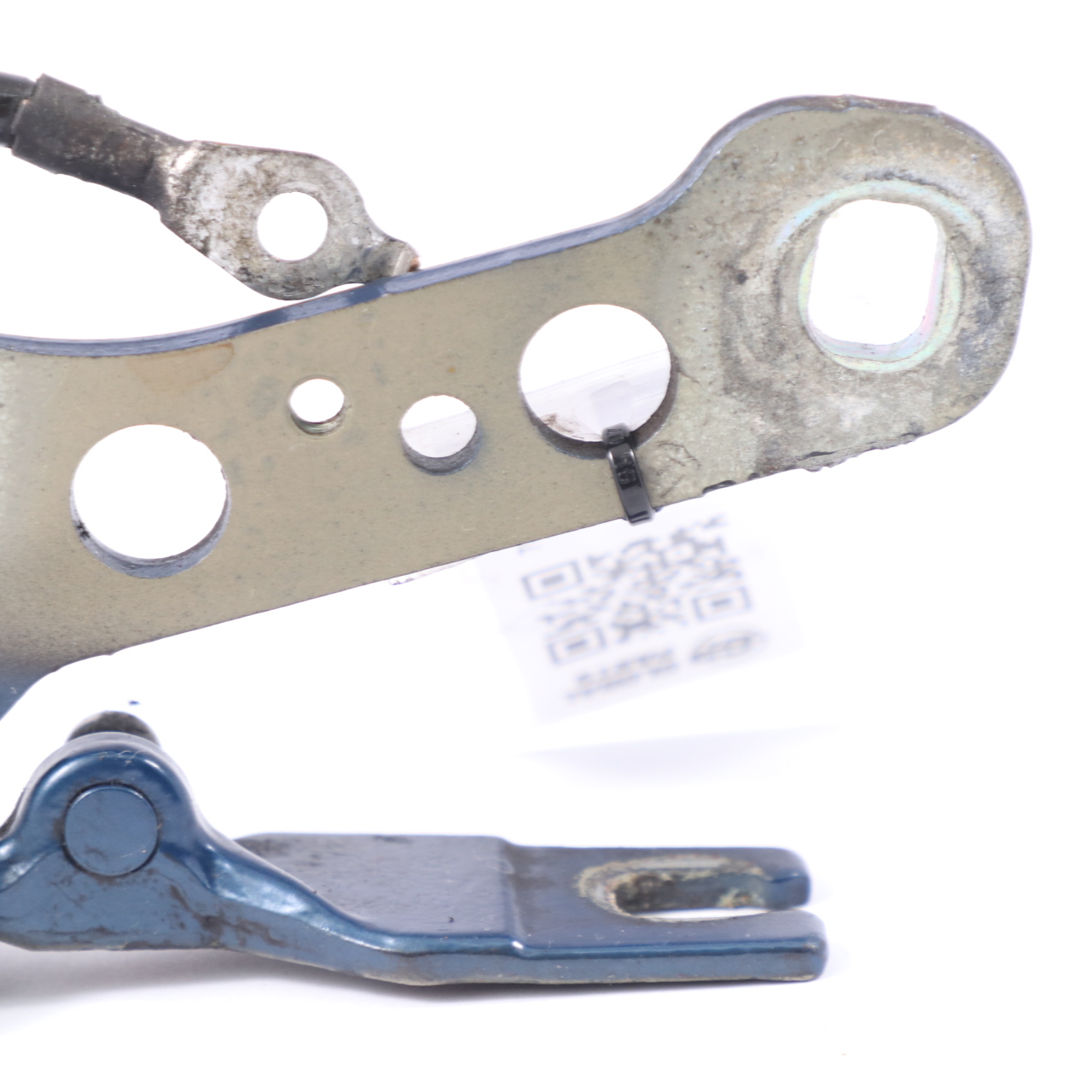 BMW E46 Engine Hood Hinge Bonnet Left N/S Topaz Blue Metallic - 364