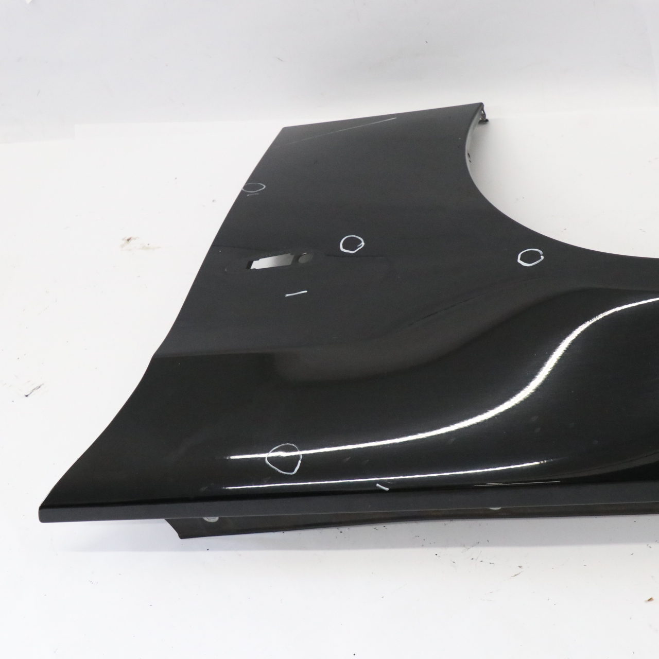 BMW E90 E91 Seitenverkleidung vorne links Fender Wing Schwarz 2 - 668