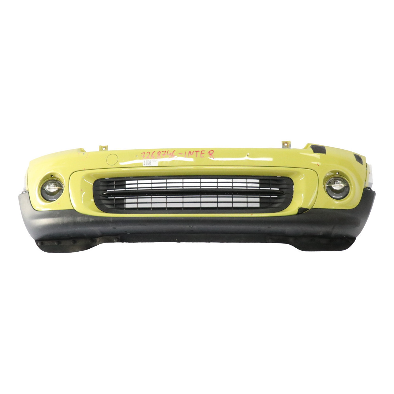 Front Bumper Mini R55 R56 LCI Complete Trim Panel Interchange Yellow - A95