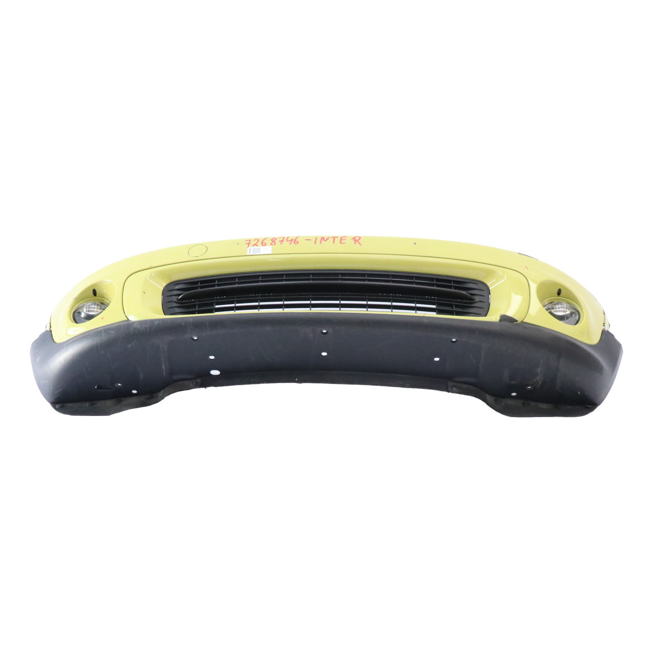 Front Bumper Mini R55 R56 LCI Complete Trim Panel Interchange Yellow - A95